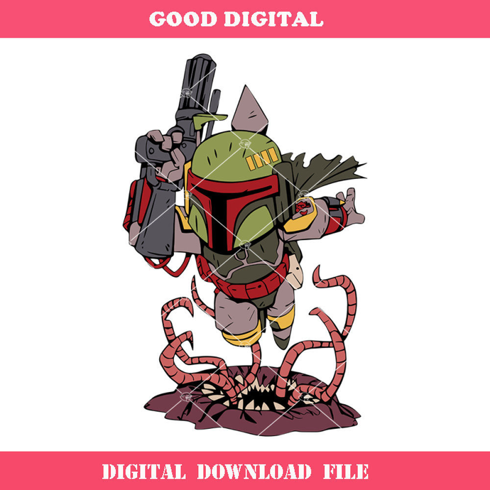 Boba Fett Characters Svg, The Mandalorian Svg, Star Wars Svg.jpg