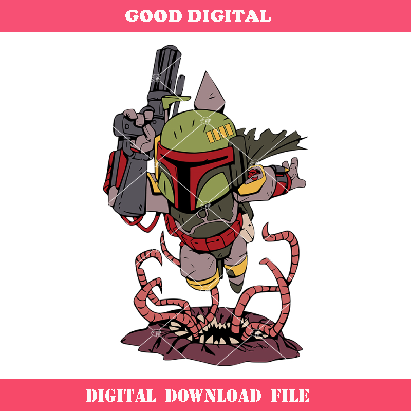 Boba Fett Characters Svg, The Mandalorian Svg, Star Wars Svg.jpg