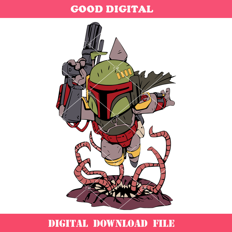 Boba Fett Svg, Bounty Hunter Svg, Mandalorian Svg.jpg