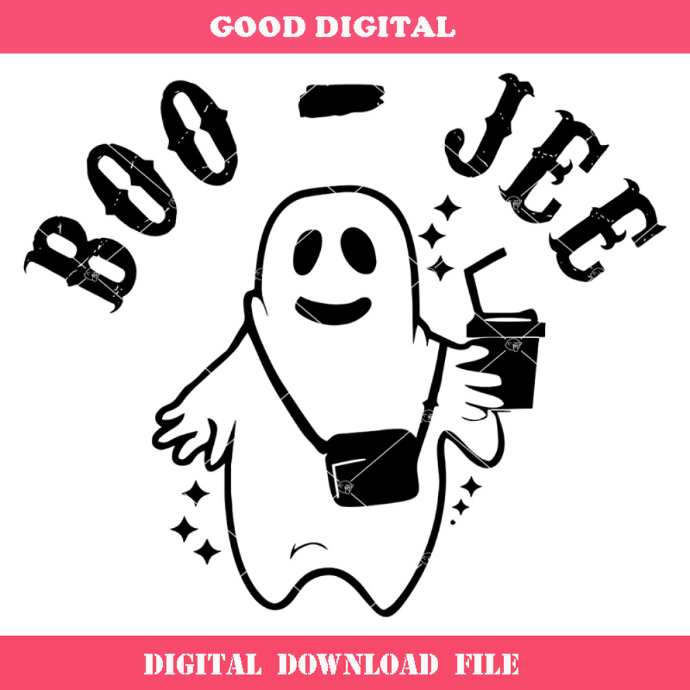 Boo Jee Svg, Halloween Ghost Svg, Cute Ghost Svg.jpg