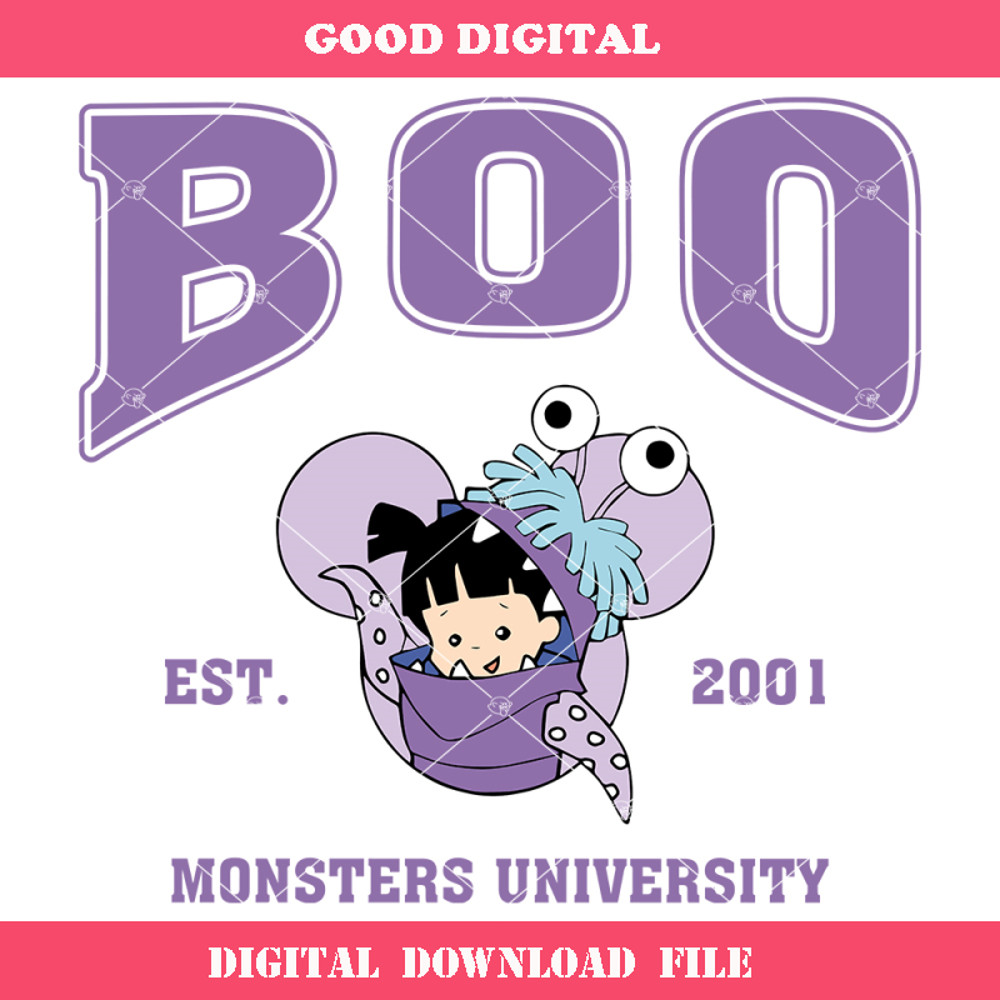 Boo Monsters Univesity Svg, Boo Monsters Svg, Monsters.jpg