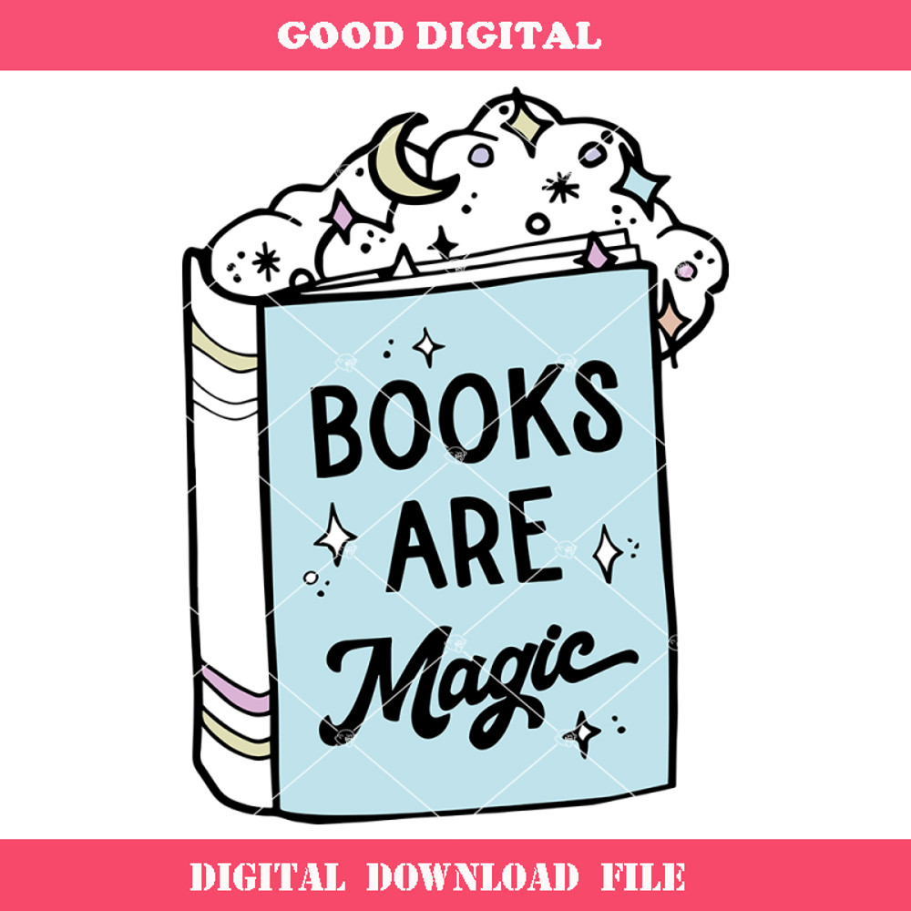 Books are Magic Svg, Don't Talk to Me While Reading Svg.jpg