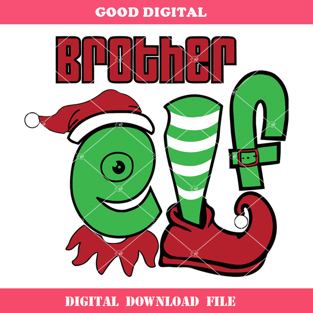 Brother Elf Svg, Elf Family Christmas Svg, Christmas 2023.jpg