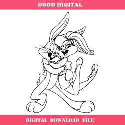 bugs   lola svg, lola bunny svg, looney tunes svg, cartoon