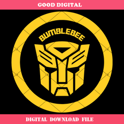 bumblebee logo svg, bumblebee autorobots svg, transformers