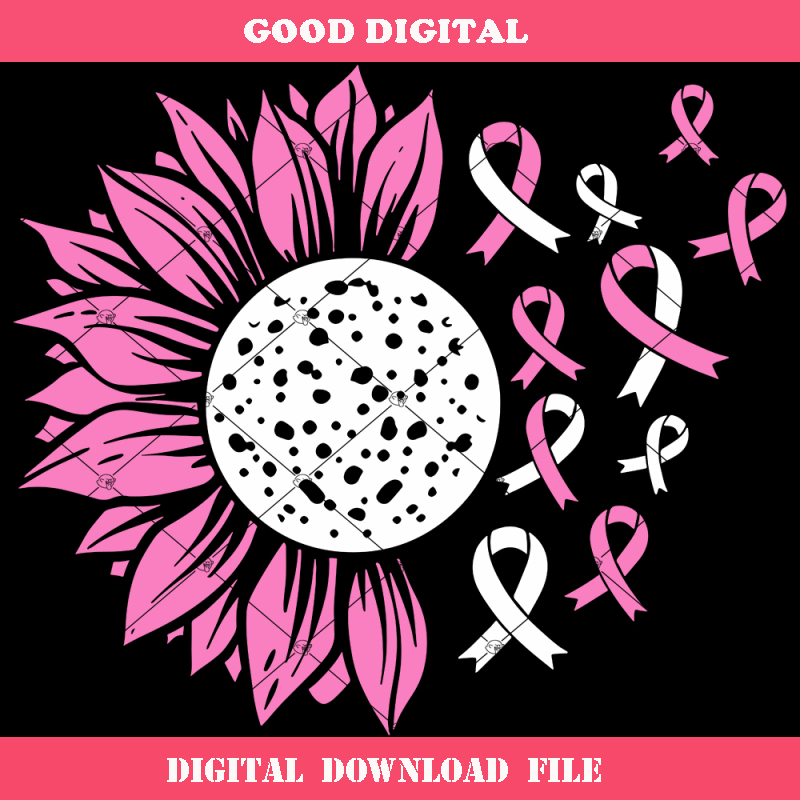 Cancer Awareness Sunflower Svg, Sunflower Svg, Kindness Svg.jpg