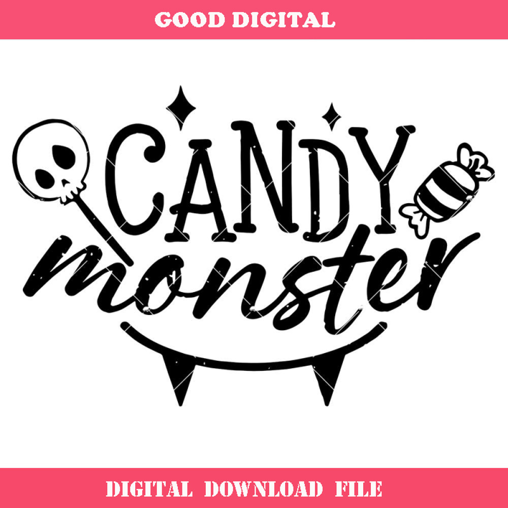 Candy Monster Face Svg, Kids Halloween Svg.jpg