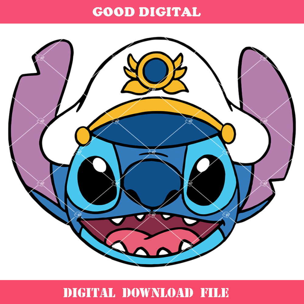 Captain Stitch Svg, Stitch Sailor Svg, Svg, Cruise Svg.jpg
