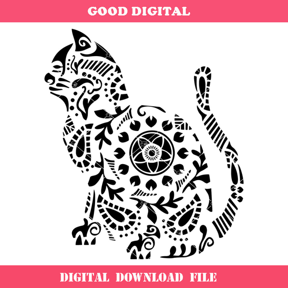 Cat Mandala Svg, Pet Mandala Svg, Animal Mandala Svg.jpg