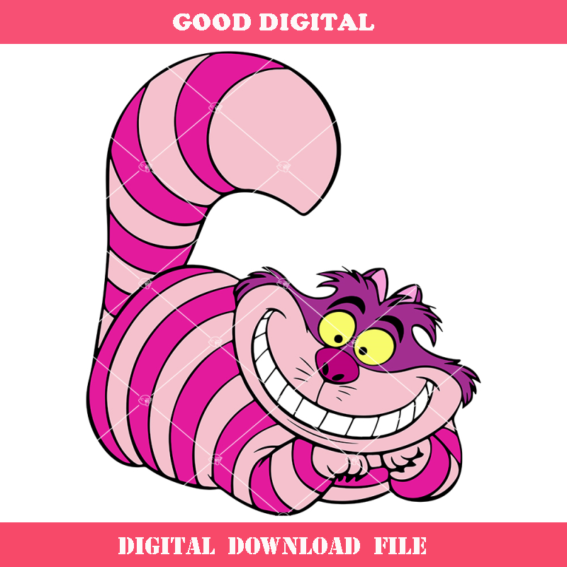 Cheshire Cat Svg, Alice's Adventures in Wonderland Svg.jpg