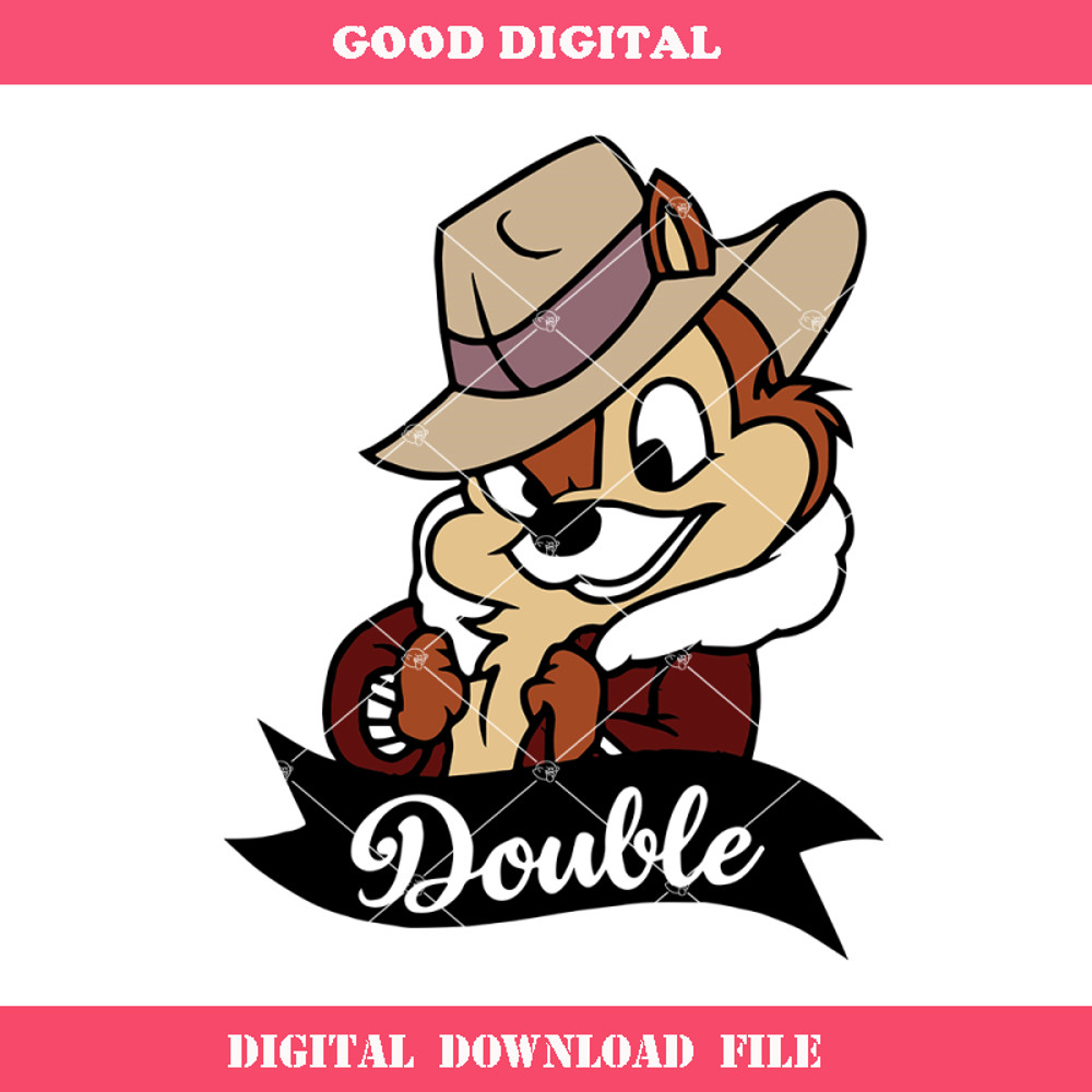 Chip and Dale Disney Svg, Double Trouble Svg, Funny Cartoon.jpg