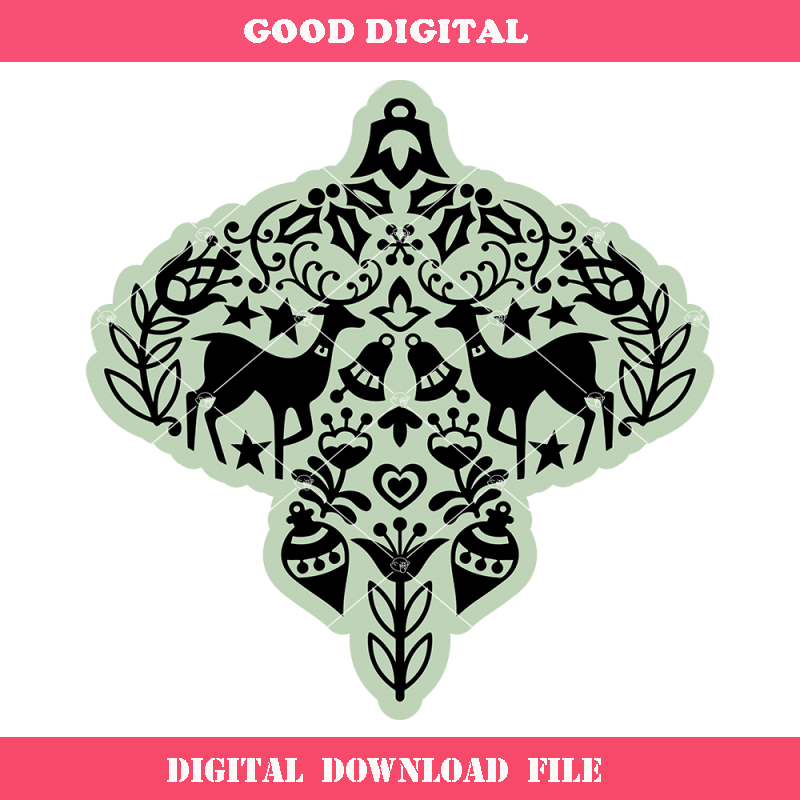 Christmas Deer Svg, Beautiful Christmas Svg, Christmas.jpg