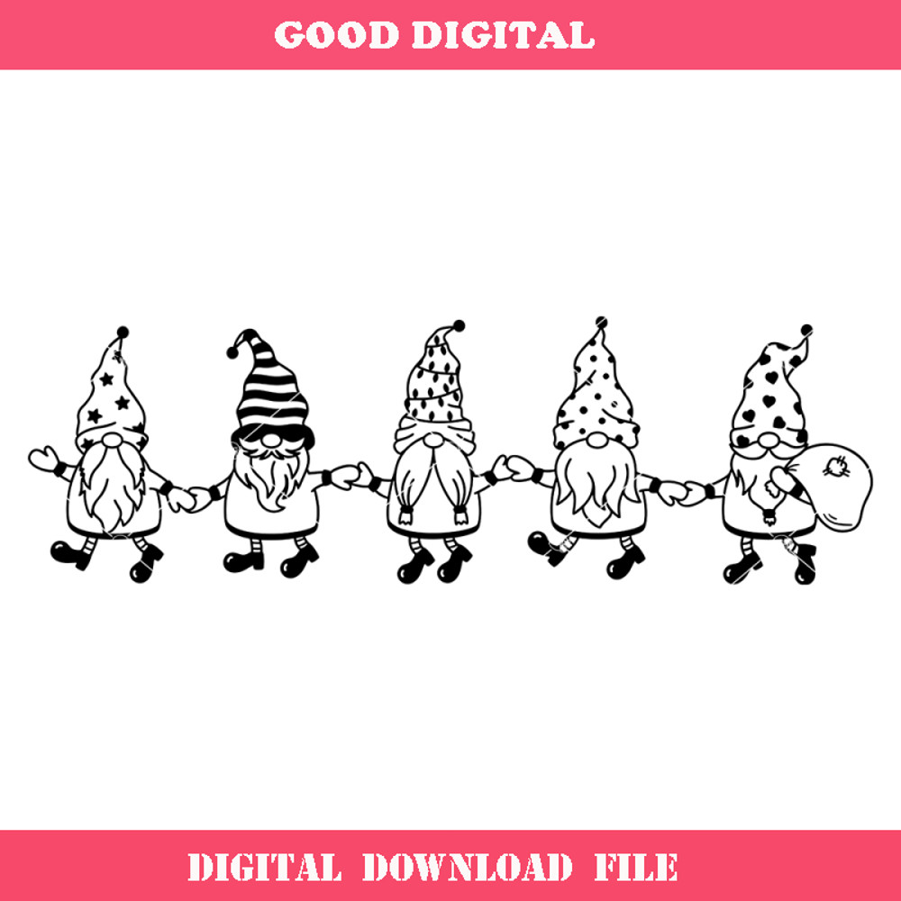 Christmas Gnomes Svg, Cute Gnome Svg, Happy Holiday Svg.jpg