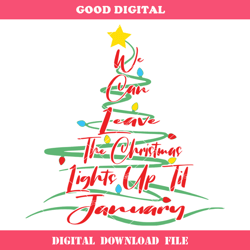 christmas lights svg, christmas tree svg, holiday season svg