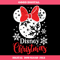 Christmas Minnie Mouse Svg, Snowflake Mouse Svg.jpg