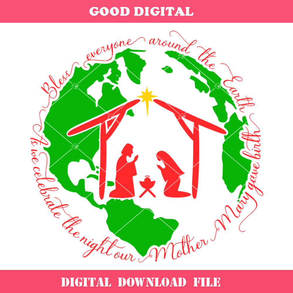 Christmas Religious Svg, Christmas Quote Svg, Holy Svg.jpg