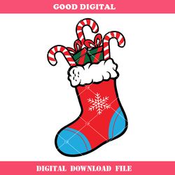 christmas socks svg, christmas stocking svg, cute christmas