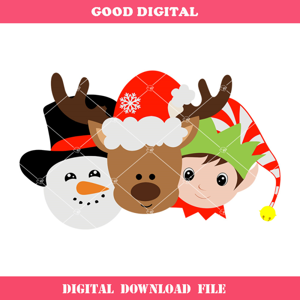 Christmas Squad Reindeer Elf Snowman Svg, Santa Squad Svg.jpg