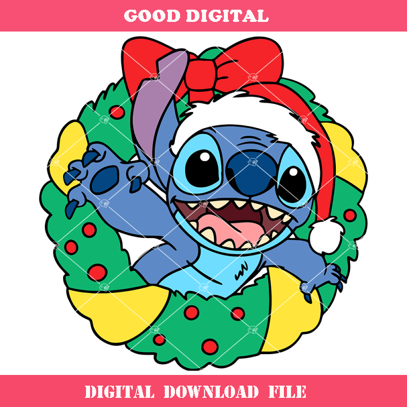 Christmas Stitch Wreath Svg, Christmas Tumbler Svg, Cute.jpg