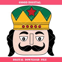 christmas toy soldiers svg, nutcracker face svg, nutcracker