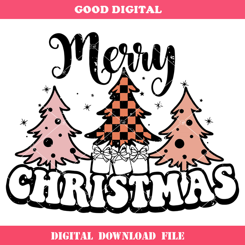Christmas Tree Plaid Svg, Xmas Tree Svg, Happy Holidays Svg.jpg
