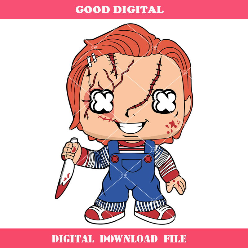Chucky Funko Pop Svg, Chucky Halloween Svg, Chucky Doll.jpg