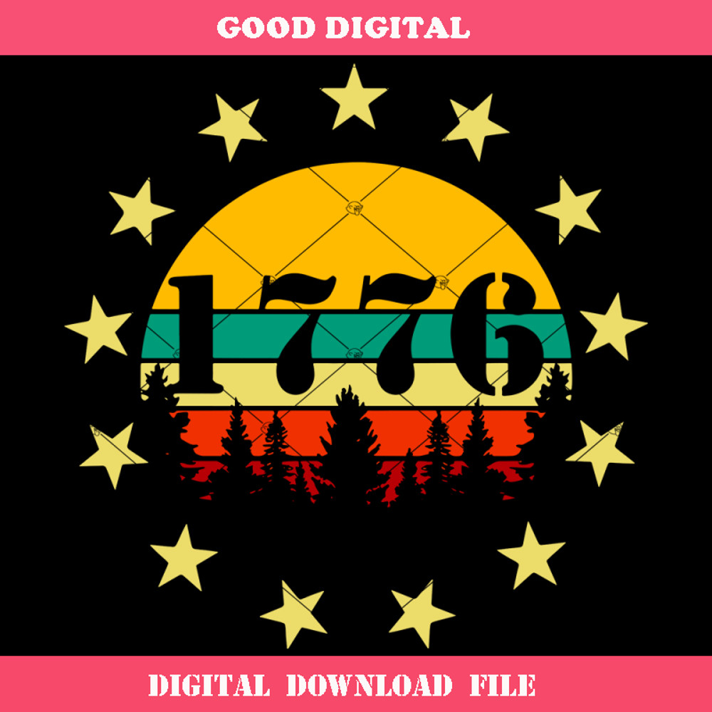 Circle Stars Svg, Army Military Svg, 1776 Svg, Patriotic Svg.jpg