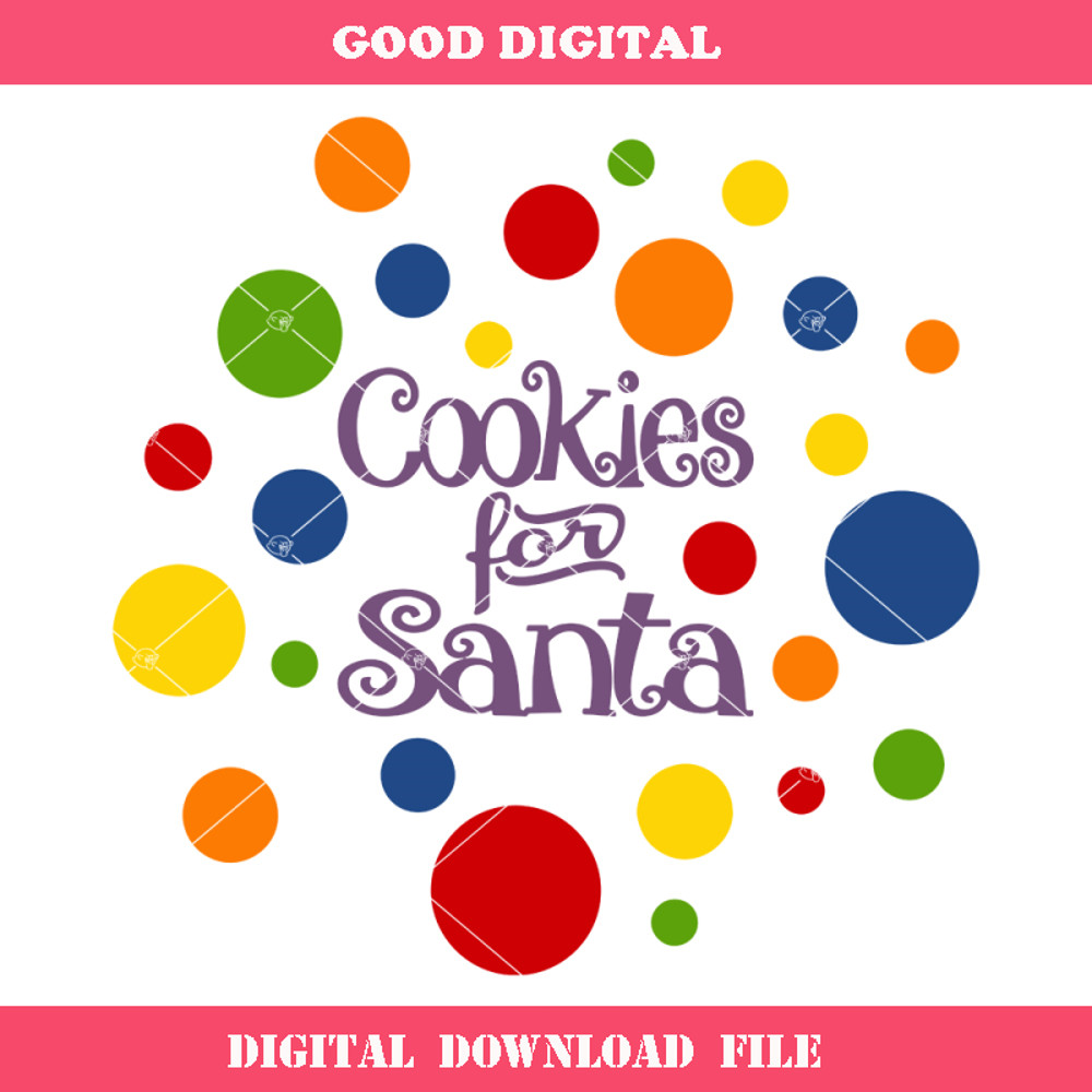 Cookies For Santa Svg, Christmas Santa Plate Svg, Cookies.jpg
