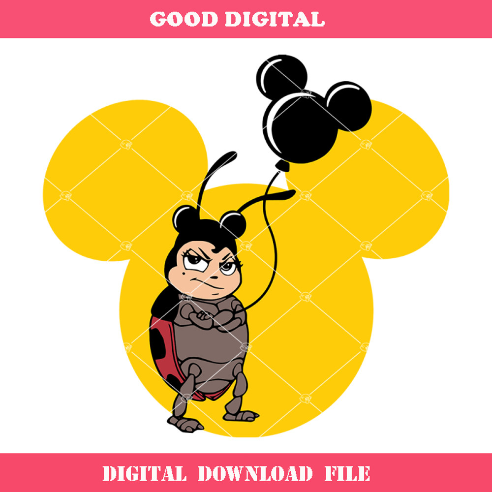 Cranky Ladybug Svg, Francis Disneyland Ears Svg, A Bug's.jpg