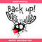Crashed Reindeer Red Nose Svg, Back Up Reindeer Svg, Funny.jpg