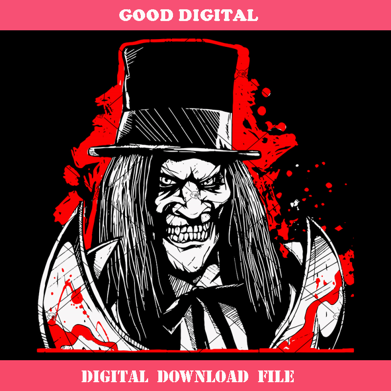 Creepy Man Svg, Scary Magician Svg, Halloween Svg.jpg