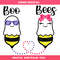 Cute Boo Bees Svg, Funny Halloween, Boo Ghost Svg.jpg
