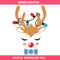 Cute Boy Reindeer Svg, Boy Christmas Svg, Reindeer Face Svg.jpg