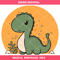 Cute Diplodocus Svg, Small Dinosaur Svg, Dinosaur Birthday.jpg