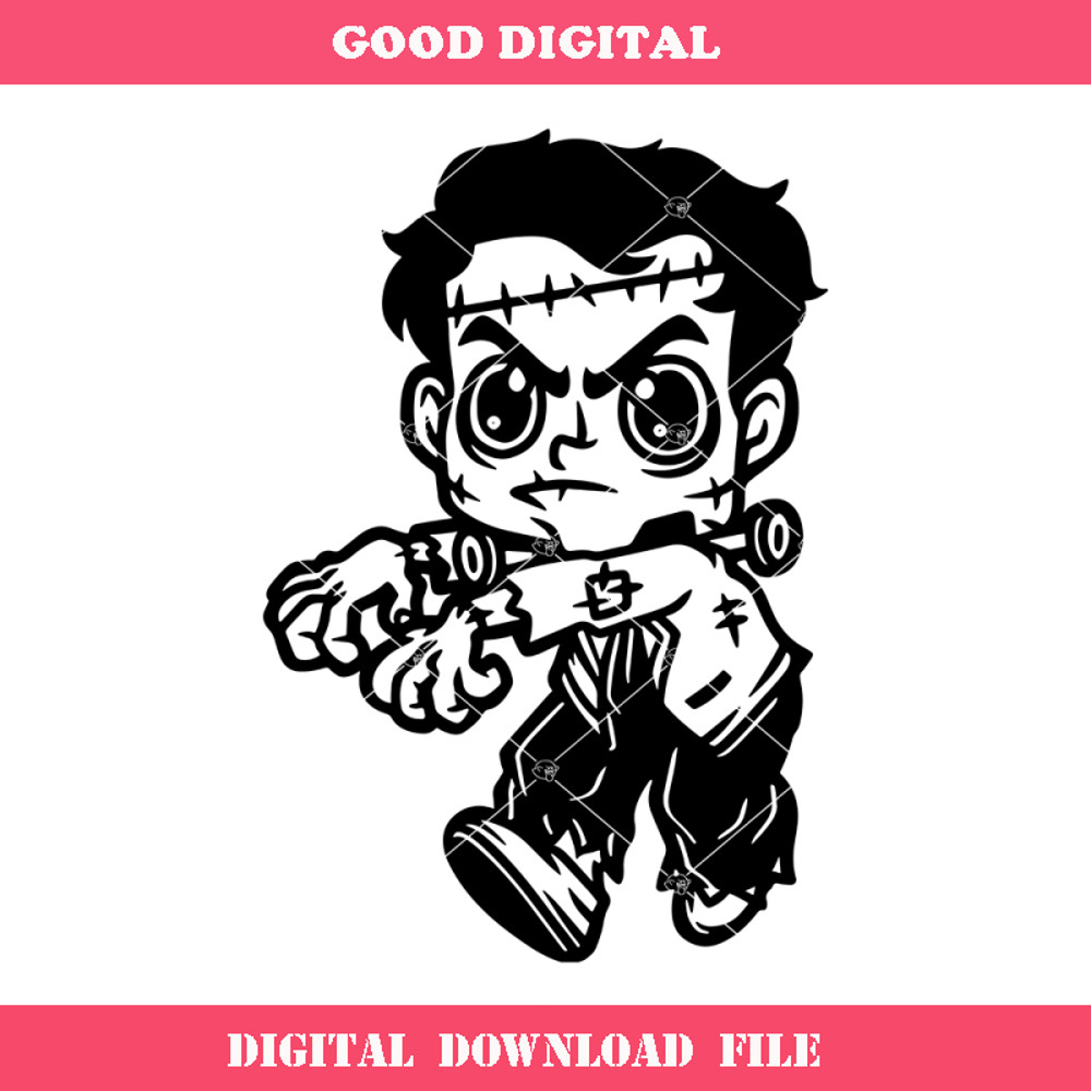 Cute Frankenstein Svg, Baby Frankenstein Svg, Kids Monster.jpg