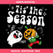 Cute Ghost and Pumpkin Character Svg, Tis the Season Svg.jpg