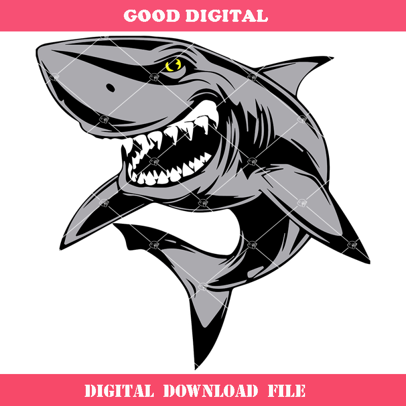 Cute Shark Svg, Cartoon Shark Svg, Shark Logo Svg.jpg