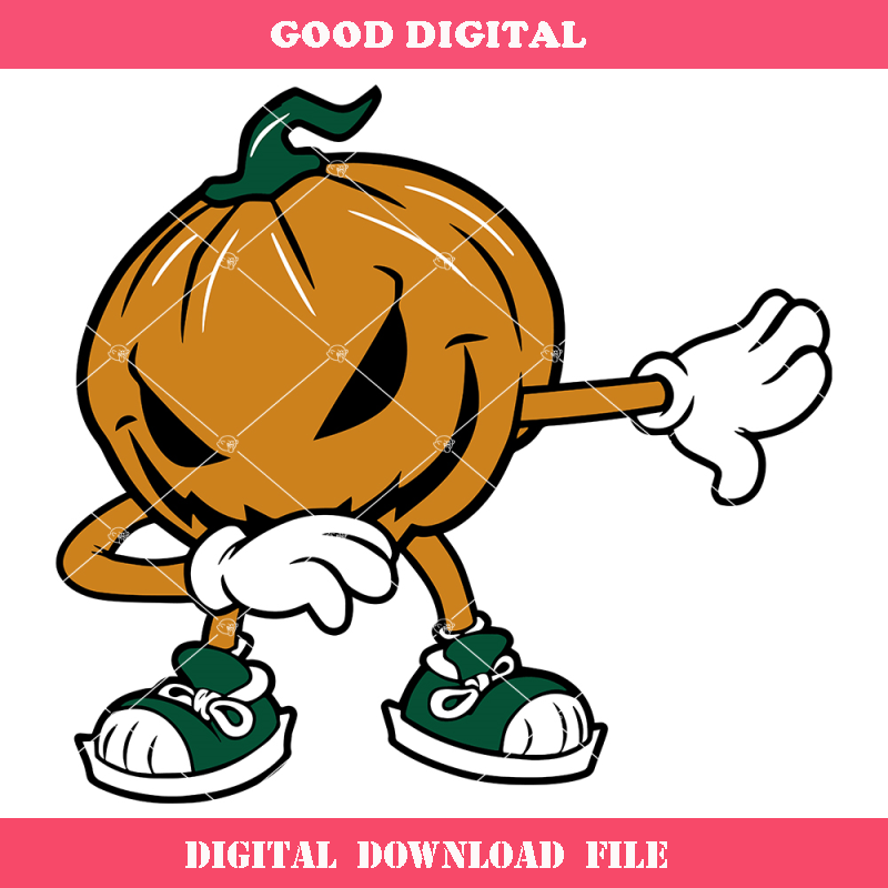 Dabbing Pumpkin Svg, Funny Halloween Svg, Funny Pumpkin.jpg