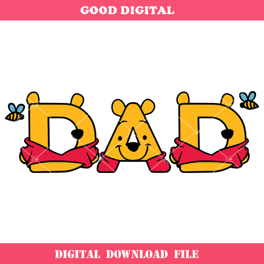Dad Teddy Bear Svg, Teddy Bear Birthday Svg, Teddy Party Svg.jpg