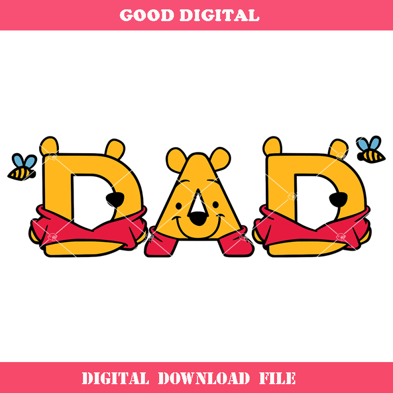 Dad Teddy Bear Svg, Teddy Bear Birthday Svg, Teddy Party Svg.jpg