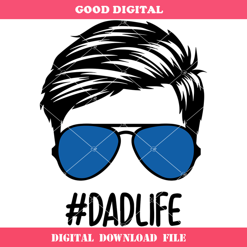 Dad with Glasses Svg, Dad Life Svg, Father's Day Svg.jpg