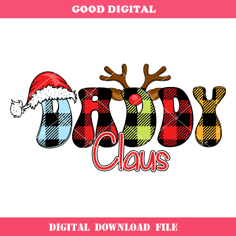 Daddy Claus Svg, Christmas Family Svg, Daddy Christmas Svg.jpg
