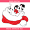 Dalmatian Merry Christmas Svg, Dog Christmas Svg, Santa.jpg