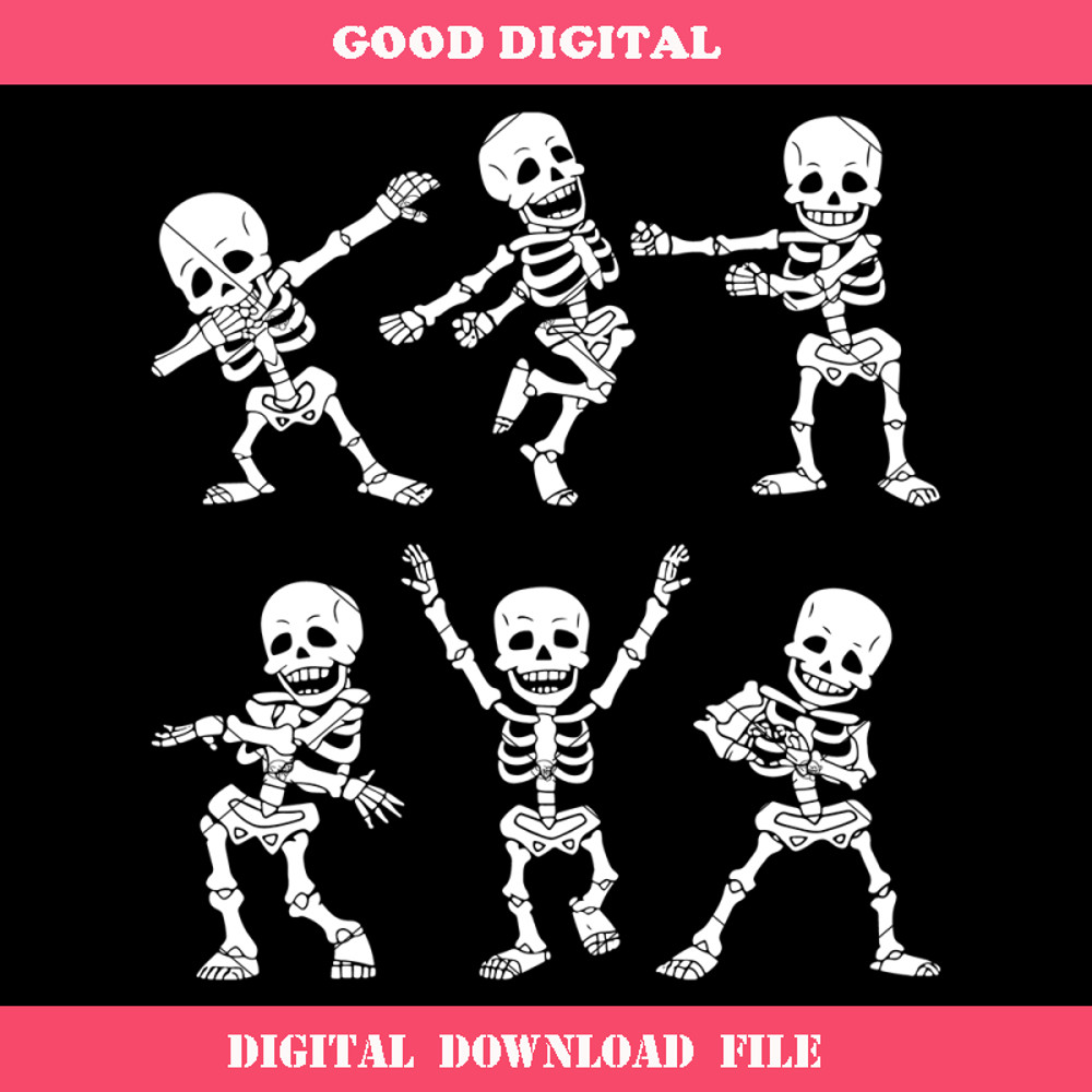 Dancing Skeletons Svg, Funny Halloween Svg, Skeleton Svg.jpg