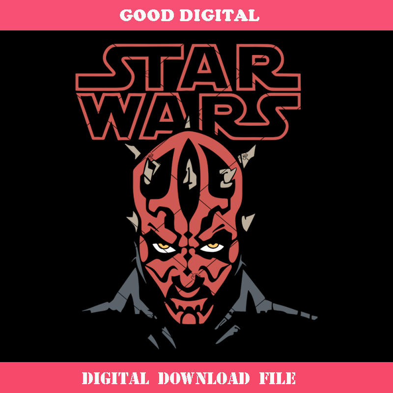 Darth Maul Characters Svg, Darth Maul Star Wars Svg, Maul.jpg
