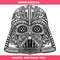 Darth Vader Helmet Sugar Skull Svg, Darth Vader Mandala Svg.jpg
