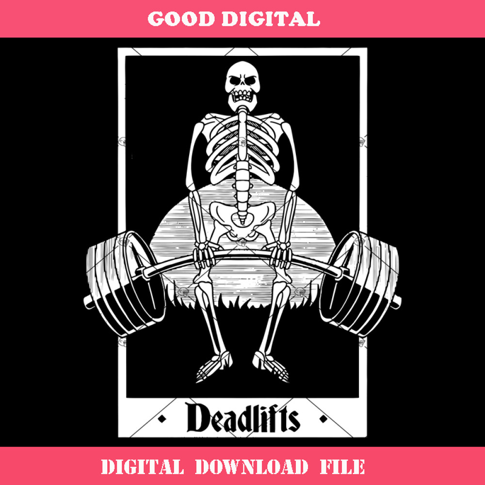 Deadlift Skeleton Svg, Skeleton Tarot Svg, Funny Gym Svg.jpg