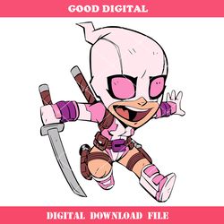 deadpool superhero svg, baby deadpool svg