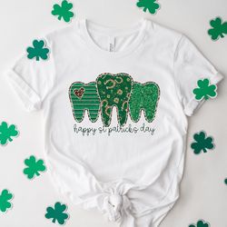 dentist st patricks day shirt, dentist crew dental hygienist st, shamrock shirt, lucky dental assistant, lucky dentist t
