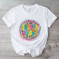 fourth grade rainbow shirt, 4th grade squad shirt, fourth grade squad shirt, 4th grade shirt, fourth grade shirt